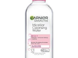 Garnier Micellar Water, Hydrating Facial Cleanser & Makeup Remover, Suitable for Sensitive Skin, Vegan, Cruelty Free, 13.5 Fl Oz (400mL)