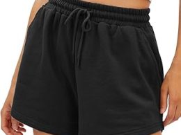 AUTOMET Womens Summer Shorts Casual Sweat Athletic Spring Outfits Beach Vacation Clothes Comfy Fall Fashion 2025
