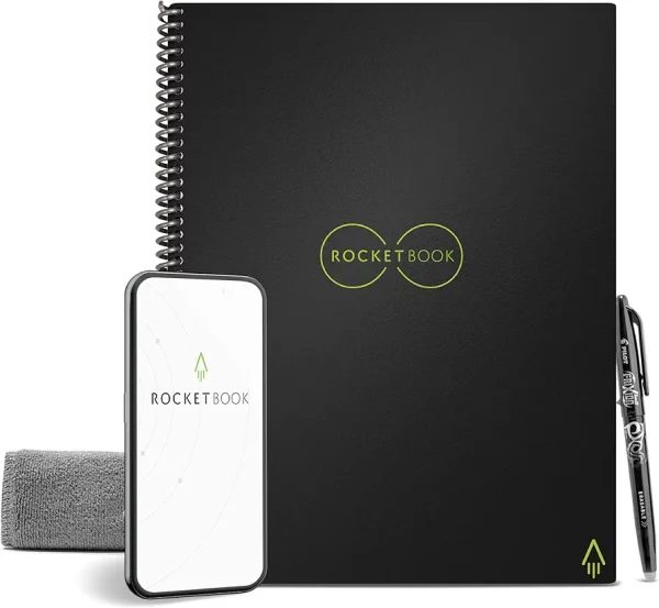 Rocketbook Core Reusable Spiral Notebook