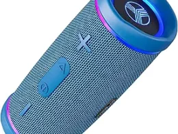 TREBLAB HD77 - Portable Bluetooth Speaker - Powerful 360° Sound, 30W Audio with Impactful Bass, 20H Battery, IPX6 Waterproof, Shockproof, TWS Stereo, Speaker Bluetooth Wireless for Outdoor, Beach Pool