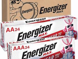 Energizer AA and AAA Batteries, 48 Count, Combo Pack Contains 24 Max Double A and 24 Max Triple A Batteries