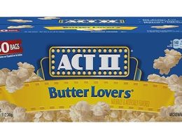 Act Ii Butter Lovers Microwave Popcorn (3oz., 30 Bags)