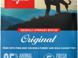 ORIJEN Original Dry Dog Food, Grain Free Dog Food for All Life Stages, Fresh or Raw Ingredients, 4.5 lb