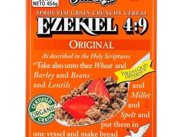 Food For Life, Ezekiel 4:9 Organic Sprouted Grain Cereal, Original, 16 oz