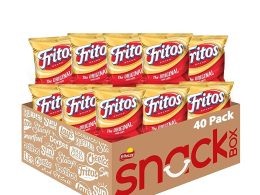 Fritos Corn Chips, Original, 1 Ounce (Pack of 40)