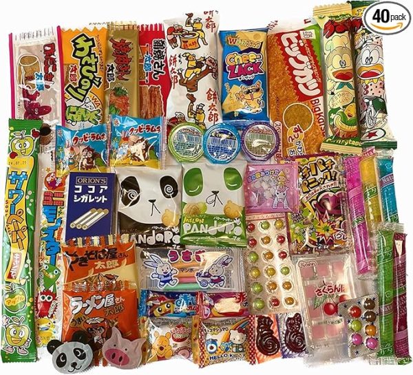 40 Japanese snack box