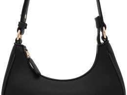 FashionPuzzle Small Crescent Shoulder Bag Underarm Purse