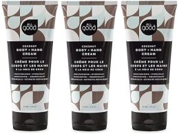 All Good Hand & Body Lotion - Moisturizing Organic Lotion, Essential Oils, Calendula, Cocoa Butter, Coconut & Rose Hip Oil, Non GMO, Vegan (3-Pack)(Coconut)