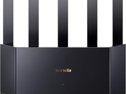 Tenda AX3000 WiFi 6 Router – Dual Band Gigabit Router for Wireless Internet, 4XGE Ports, VPN Router, Easy Setup, Parental Controls, Access Point Mode, IPv6, WPA3(RX12L Pro)