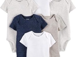 Simple Joys by Carter's unisex-baby 8-pack Short-sleeve Bodysuit