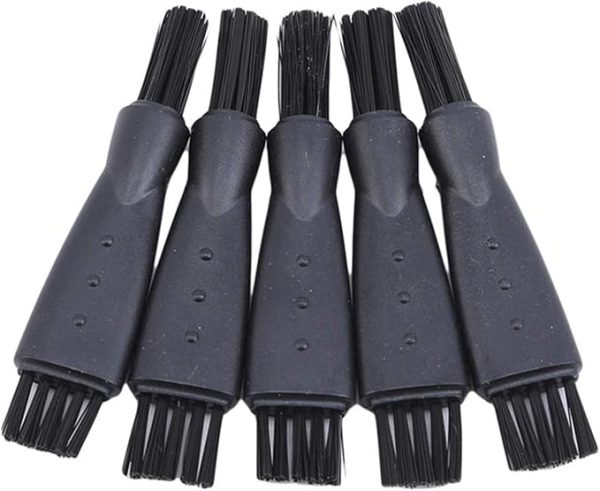 5 Pcs Black Shaver Brush Cleaning Brush Electric Double Sided Trimmer Shaver Brush Cleaner Set Easy to Use and Store Can Be Used Repeatedly,Cleaners,Beauty and Personal Care,Electric Shavers