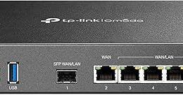 TP-Link ER7206 Multi-WAN Professional Wired Gigabit VPN Router Increased Network Capacity SPI Firewall Omada SDN Integrated Load Balance Lightning Protection