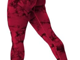 VOYJOY Seamless Leggings for Women High Waist Yoga Pants Scrunch Butt Lifting Elastic Tights