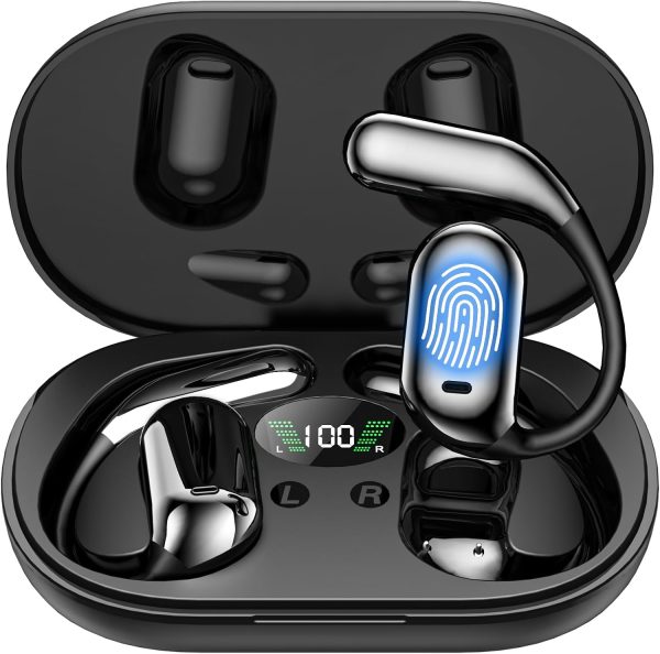 AI Language Translator Earbuds:3-in-1 Translator Earbuds with 150 Languages ​​Real-time Translation and 10 Languages ​​Offline Translation,HiFi,Suitable for Travel Study and Business(Black) - Image 2