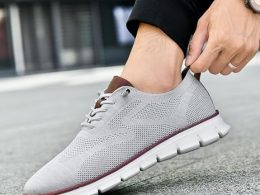 Breeze Shoes for Men Oxfords Lace-Up Lightweight Casual Walking Comfortable Dress wearbreeze Breeze Urban Shoes