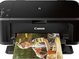 Canon Pixma MG3620 Wireless All-in-One Color Inkjet Printer with Mobile and Tablet Printing, Black