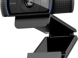 Logitech C920x HD Pro Webcam, Full HD 1080p/30fps Video Calling, Clear Stereo Audio, HD Light Correction, Works with Skype, Zoom, FaceTime, Hangouts, PC/Mac/Laptop/Macbook/Tablet - Black